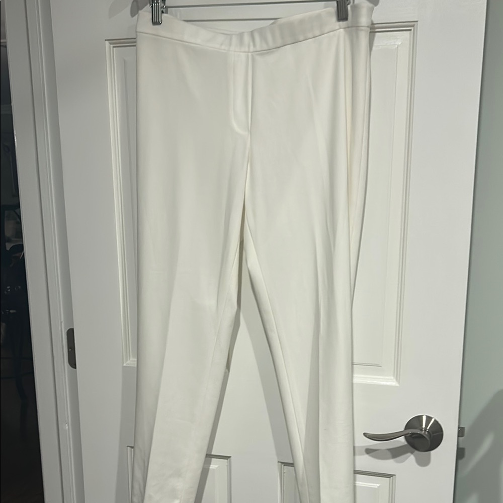 Elegant White Women's Pants